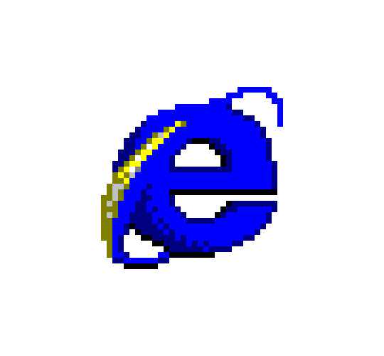 인터넷의 시작, Internet Explorer 아이콘의 기억