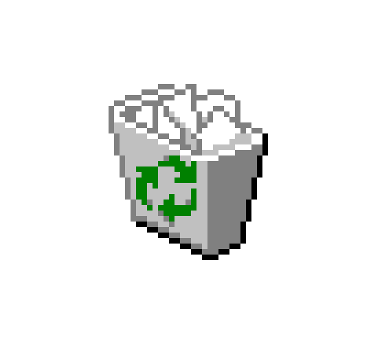 Windows 휴지통 (Recycle Bin) 아이콘의 역사